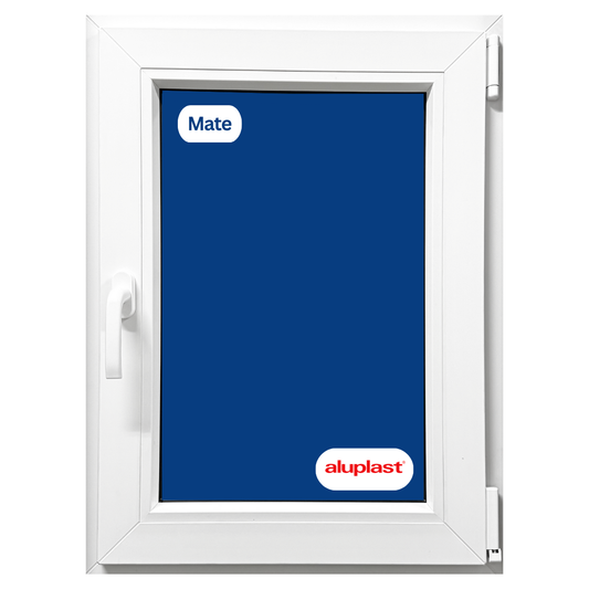 Ventana PVC Reforzado 600x800 Blanca Oscilobatiente | Mate