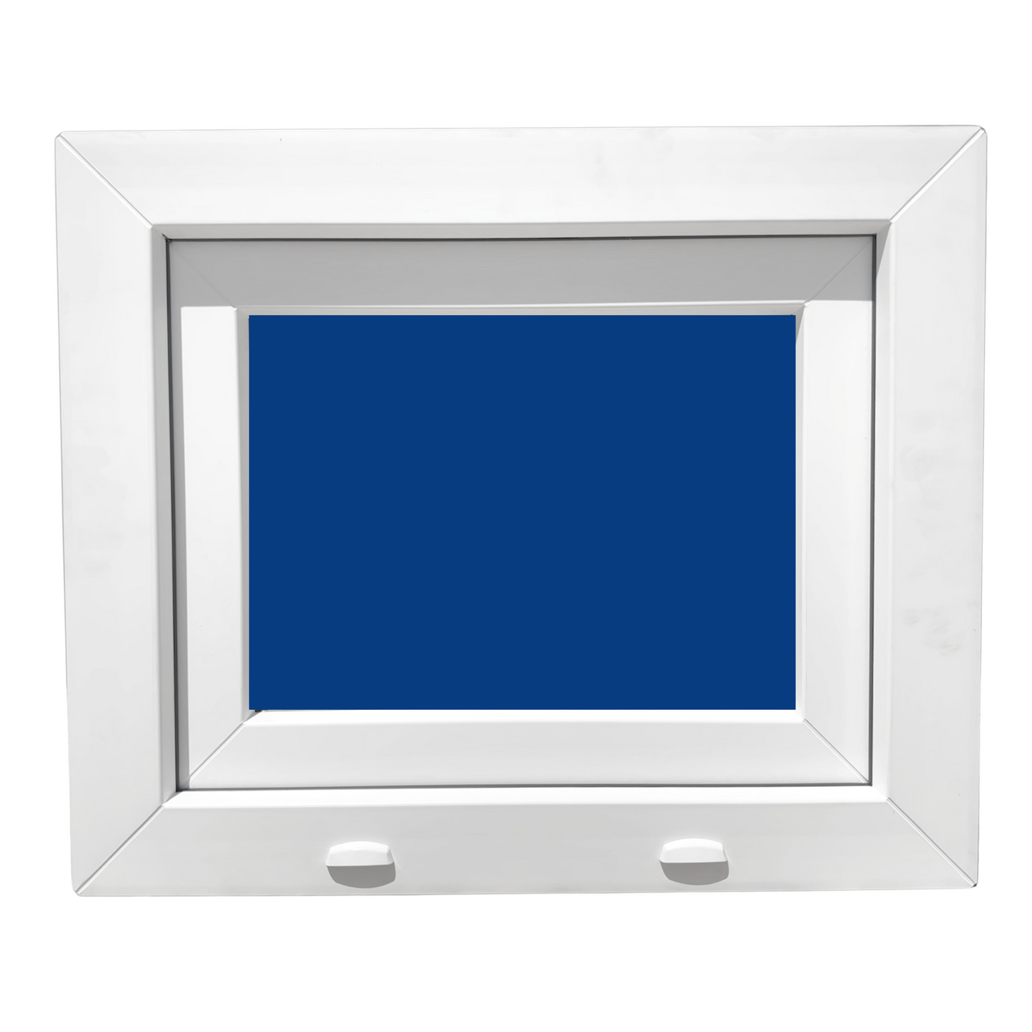 Ventana PVC Reforzado 600x500 Blanca Oscilante | Mate