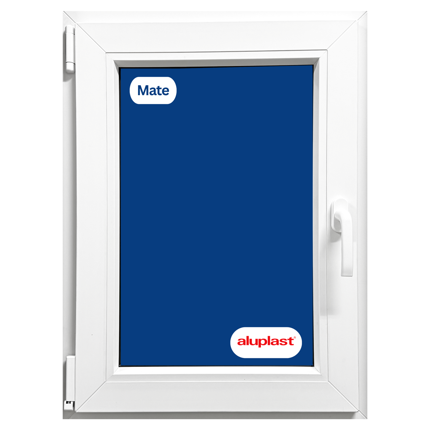 Ventana PVC Reforzado 600x800 Blanca Oscilobatiente | Mate