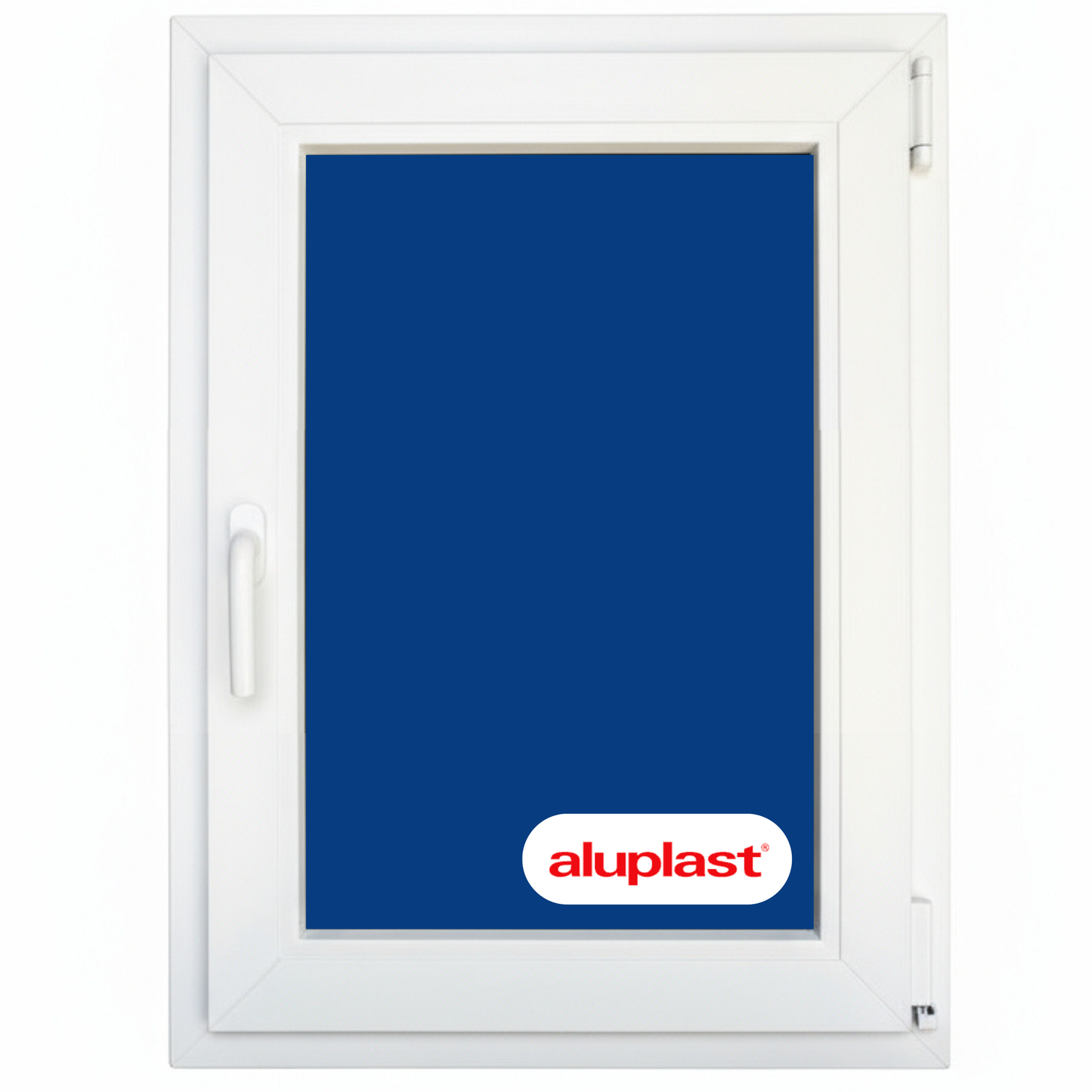 Ventana PVC Reforzado 700x1000 Blanca Oscilobatiente