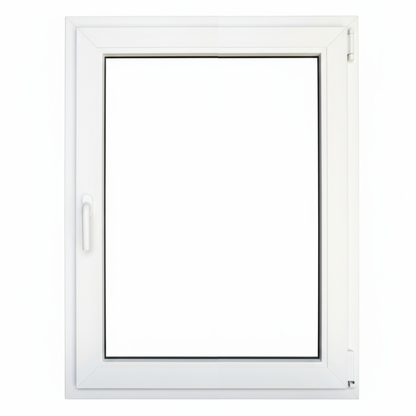 Ventana PVC Reforzado 800x1000 Blanca Oscilobatiente