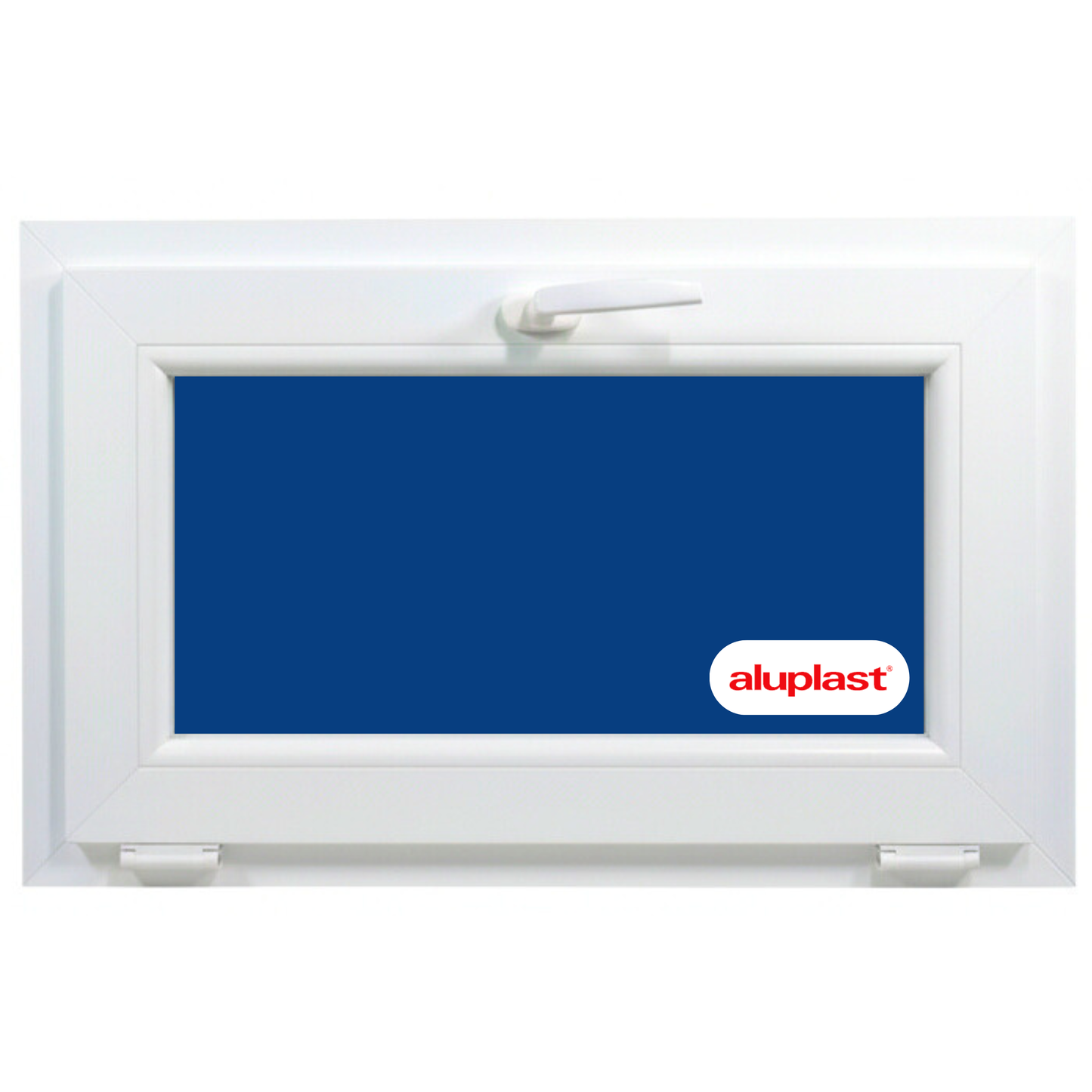 Ventana PVC Reforzado 800x500 Blanca Oscilante