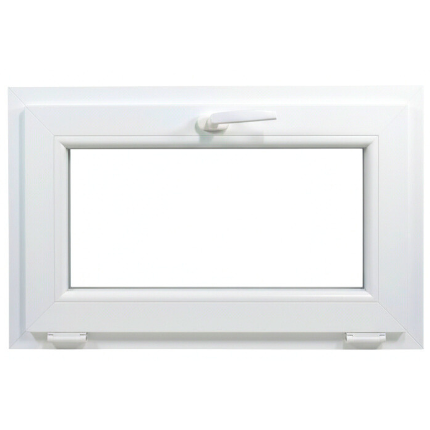 Ventana PVC Reforzado 800x500 Blanca Oscilante