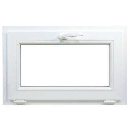 Ventana PVC Reforzado 800x500 Blanca Oscilante