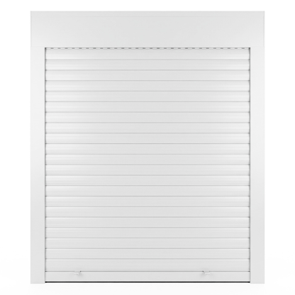 Ventana PVC Reforzado 1200x1155 2 Hojas Blanca Oscilobatiente | Transparente | Persiana