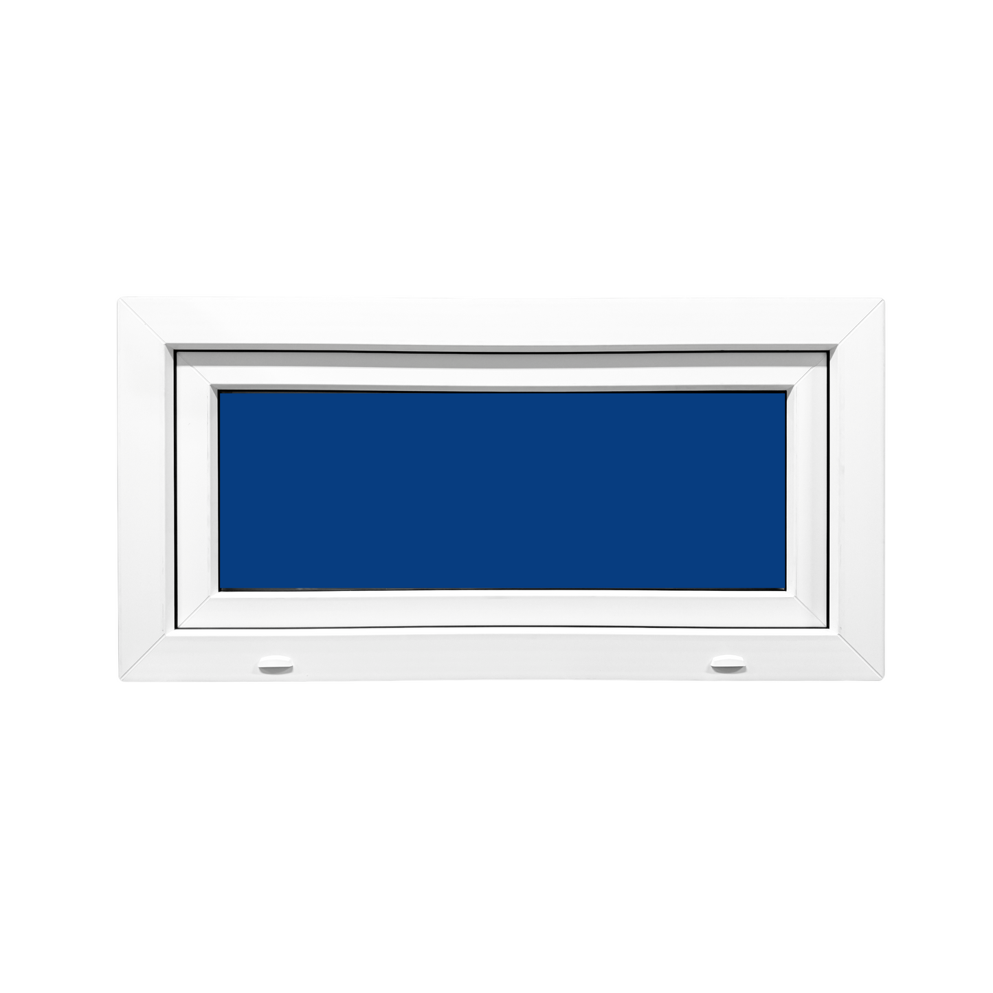 Ventana PVC Reforzado 800x500 Blanca Oscilante