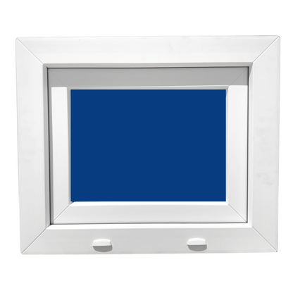 Ventana PVC Reforzado 600x500 Blanca Oscilante | Mate