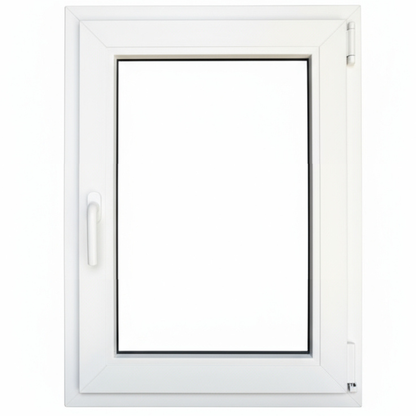 Ventana PVC Reforzado 500x700 Blanca Oscilobatiente | Mate