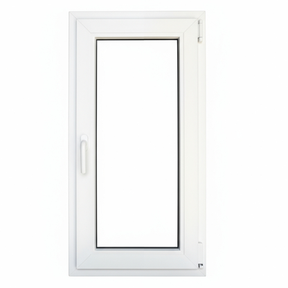 Ventana PVC Reforzado 500x1000 Blanca Oscilobatiente