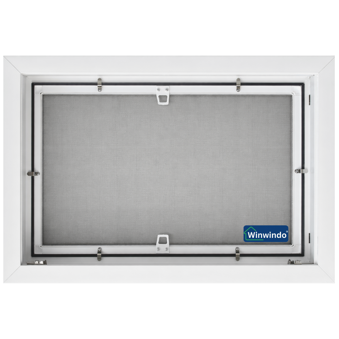 Mosquitera Fija para ventanas PVC Aluplast 1000x500