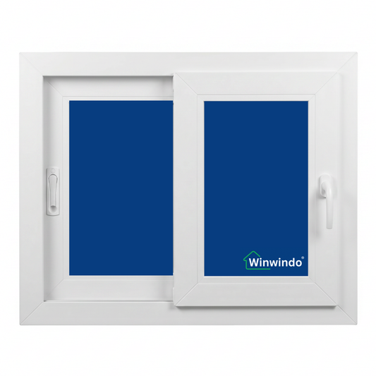 Ventana Corredera PVC Reforzado 800x800 Blanca
