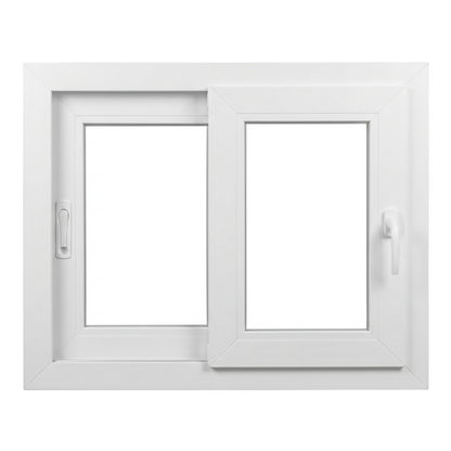 Ventana Corredera PVC Reforzado 800x800 Blanca