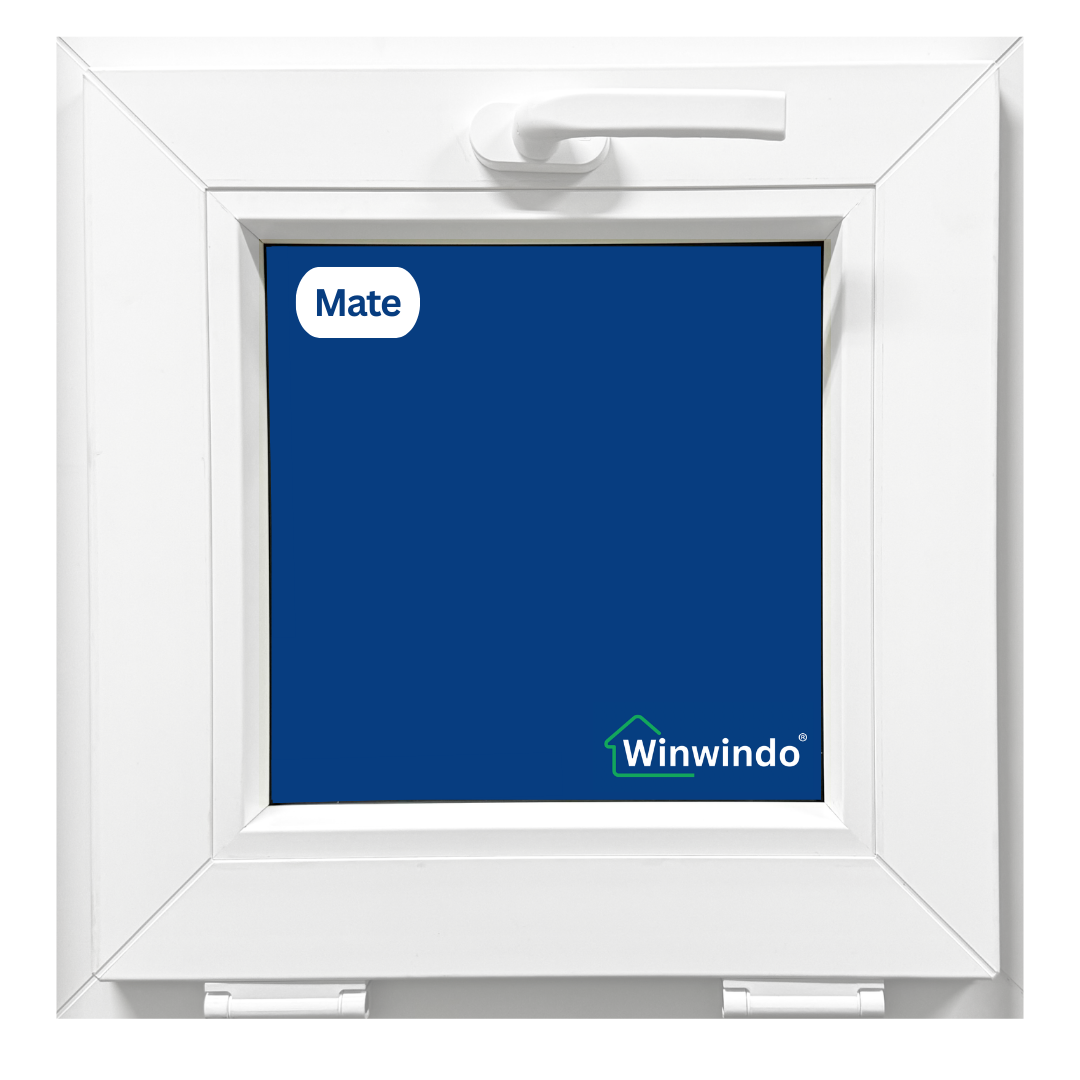 Ventana PVC Reforzado 400x400 Blanca Oscilante | Mate